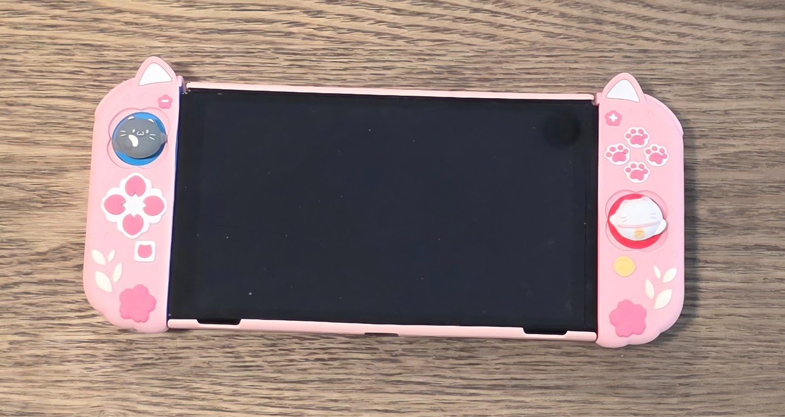 Nintendo Switch OLED Handheld Console – 64GB – Black/Neon Red/Neon