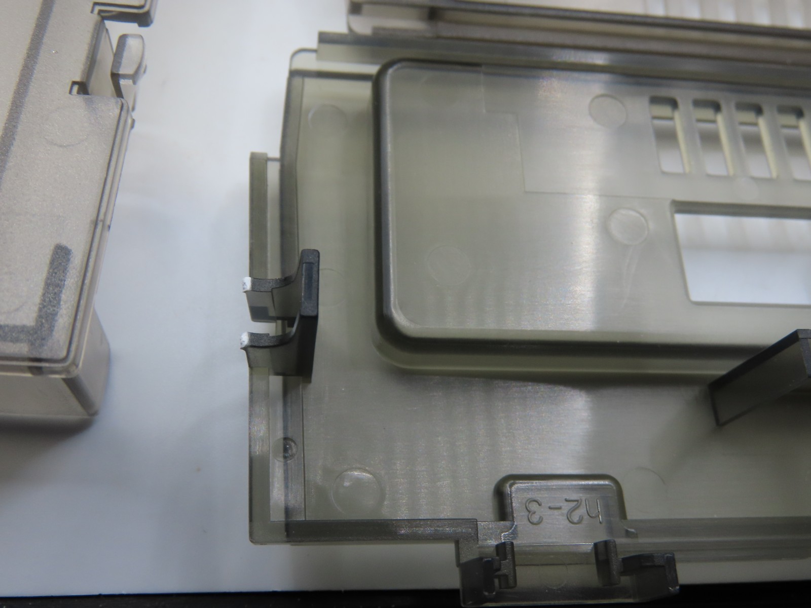 Replacement Nintendo GameCube Transparent Smoke Shell Housing DOL001 or DOL101