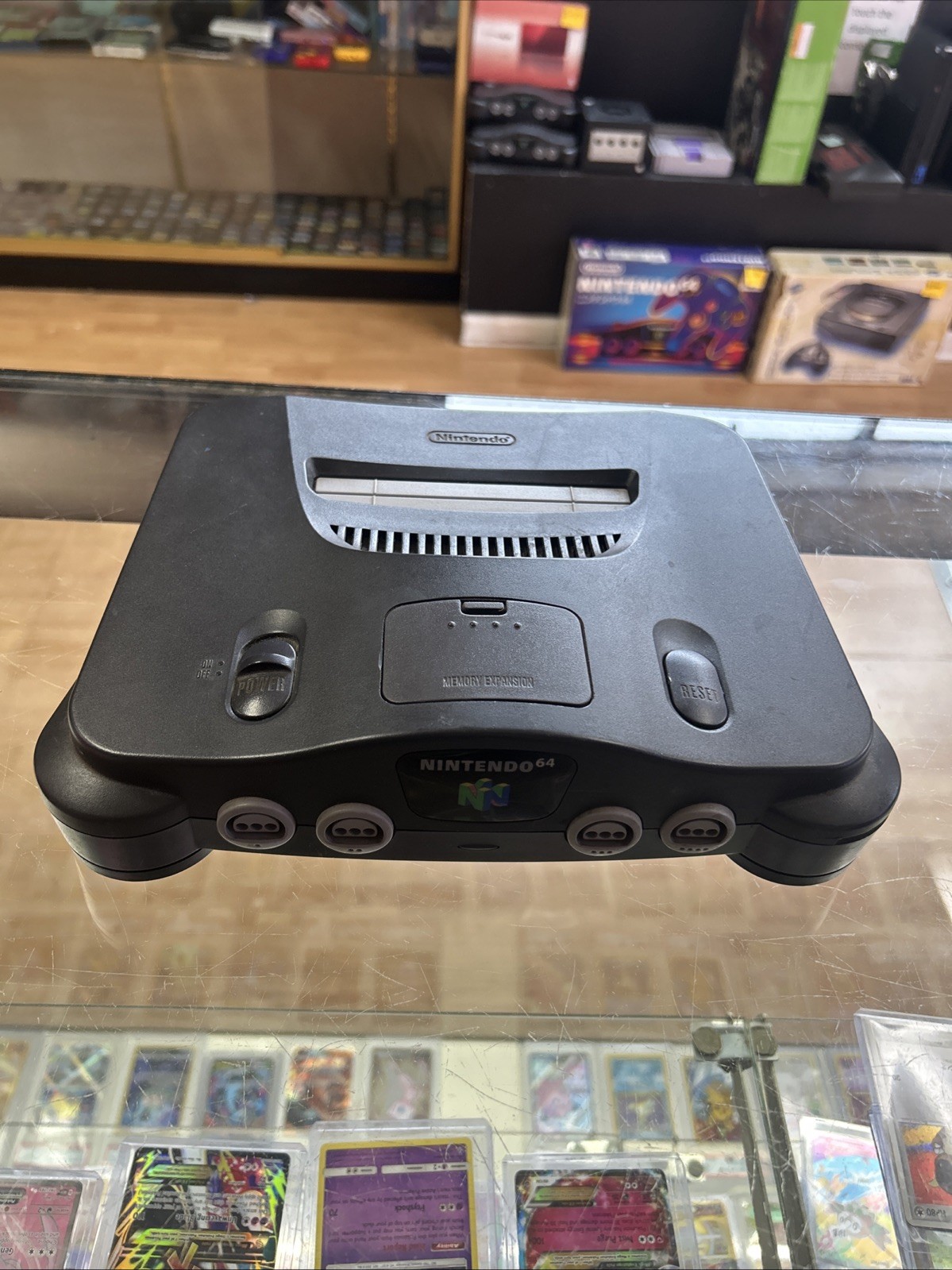 Nintendo 64 N64 Video Game Console Powers On For Parts . Av Not Working