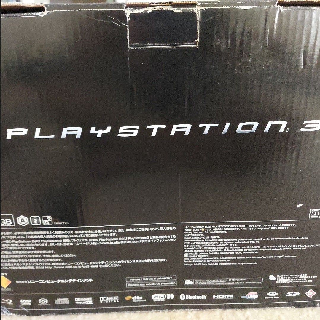 PlayStation 3 60GB Backward Compatible Piano Black