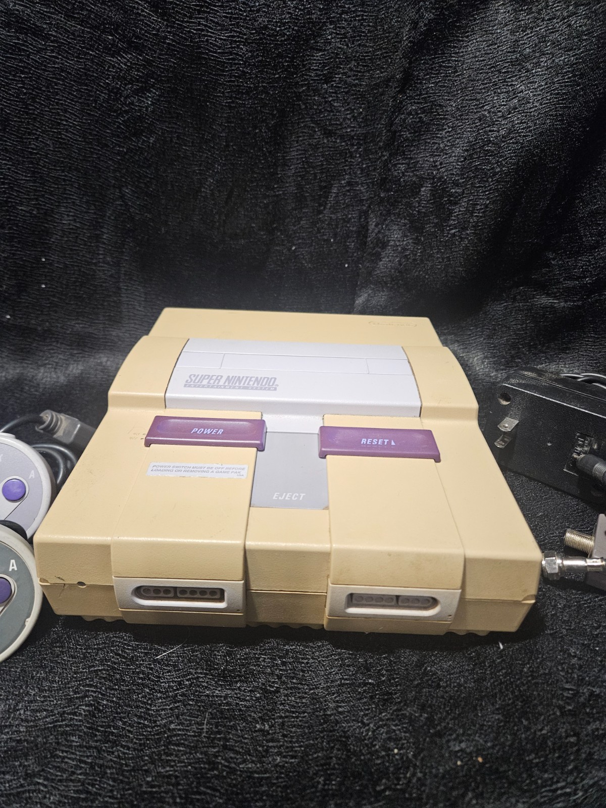 Super Nintendo SNES Console , Tested