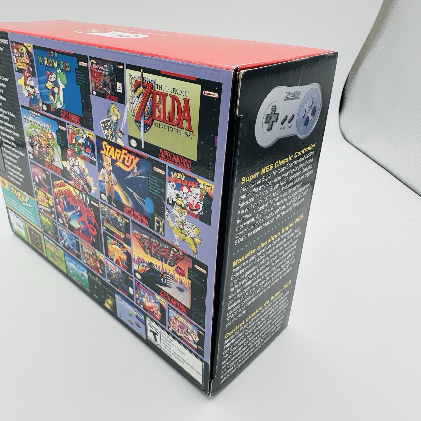 NEW Authentic SNES Super Nintendo Classic Mini Super Entertainment 21 Games