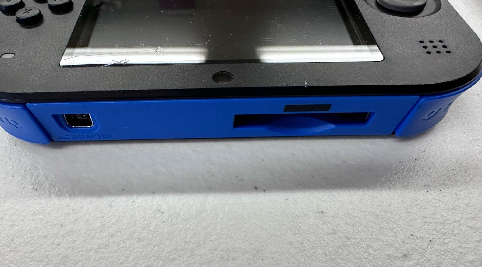 Nintendo 2DS Handheld Console Bundle W/ Charger, Black/Blue FTR-001