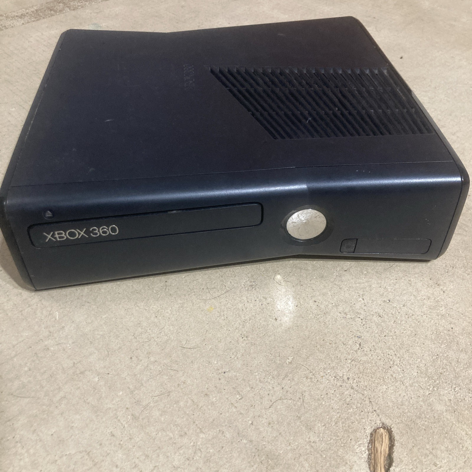 Microsoft Xbox 360 S Slim Black Model 1439 Console Only Tested & Working