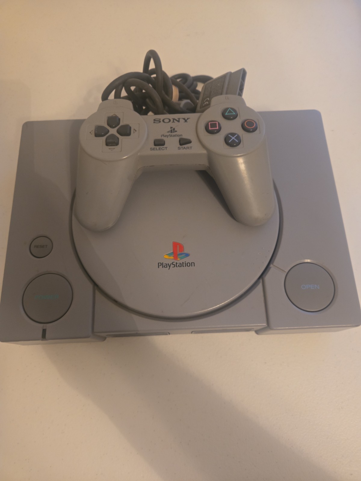 Sony PS1 Playstation 1 SCPH-9001 Console Bundle OEM Controller Tested