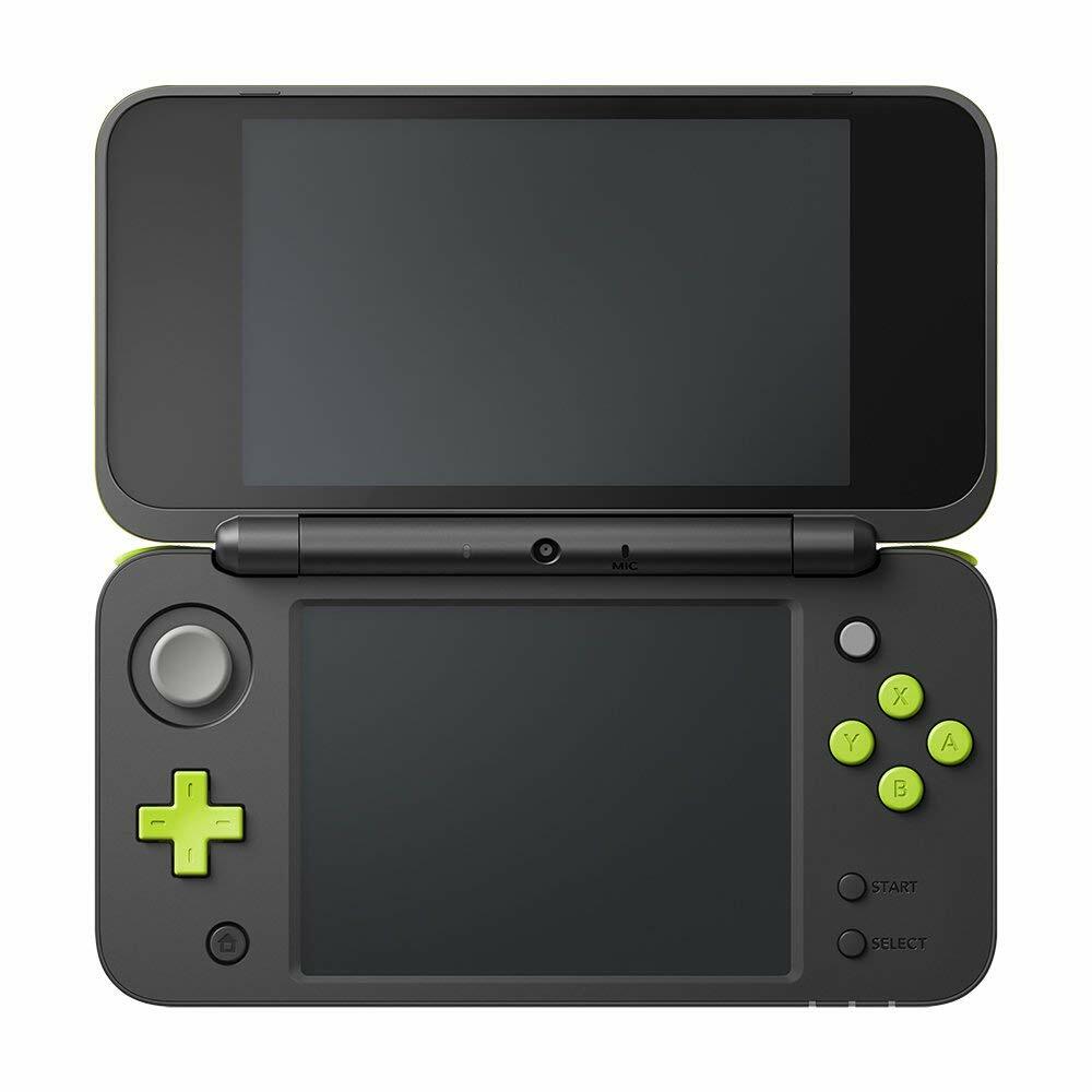 NEW Nintendo 2DS LL Console System Black x Lime JAPAN