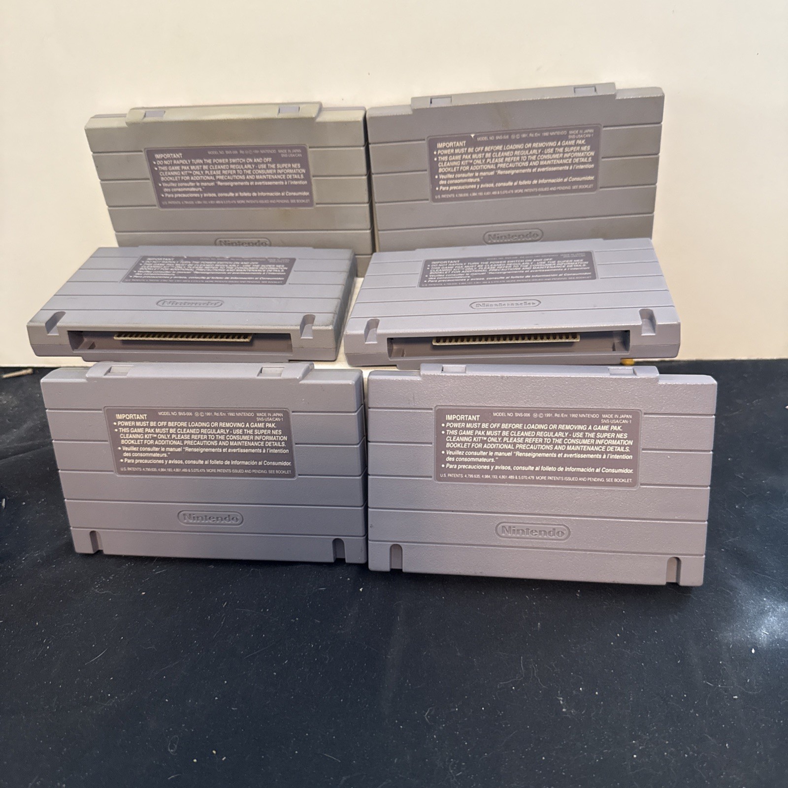 Super Nintendo With 2 Controllers And 6 Games