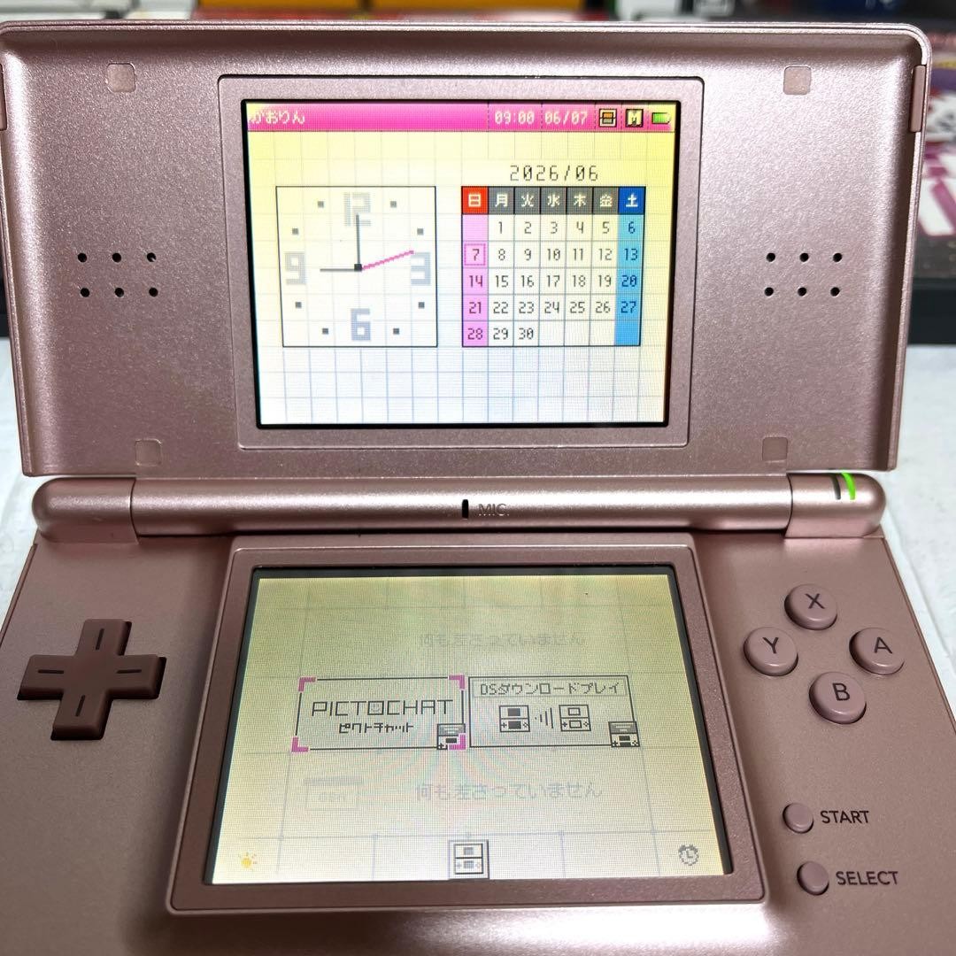 3DS/2DS/DS Nintendo Ds Lite Main Unit Set Of 2 Working Items Accessories C Japan