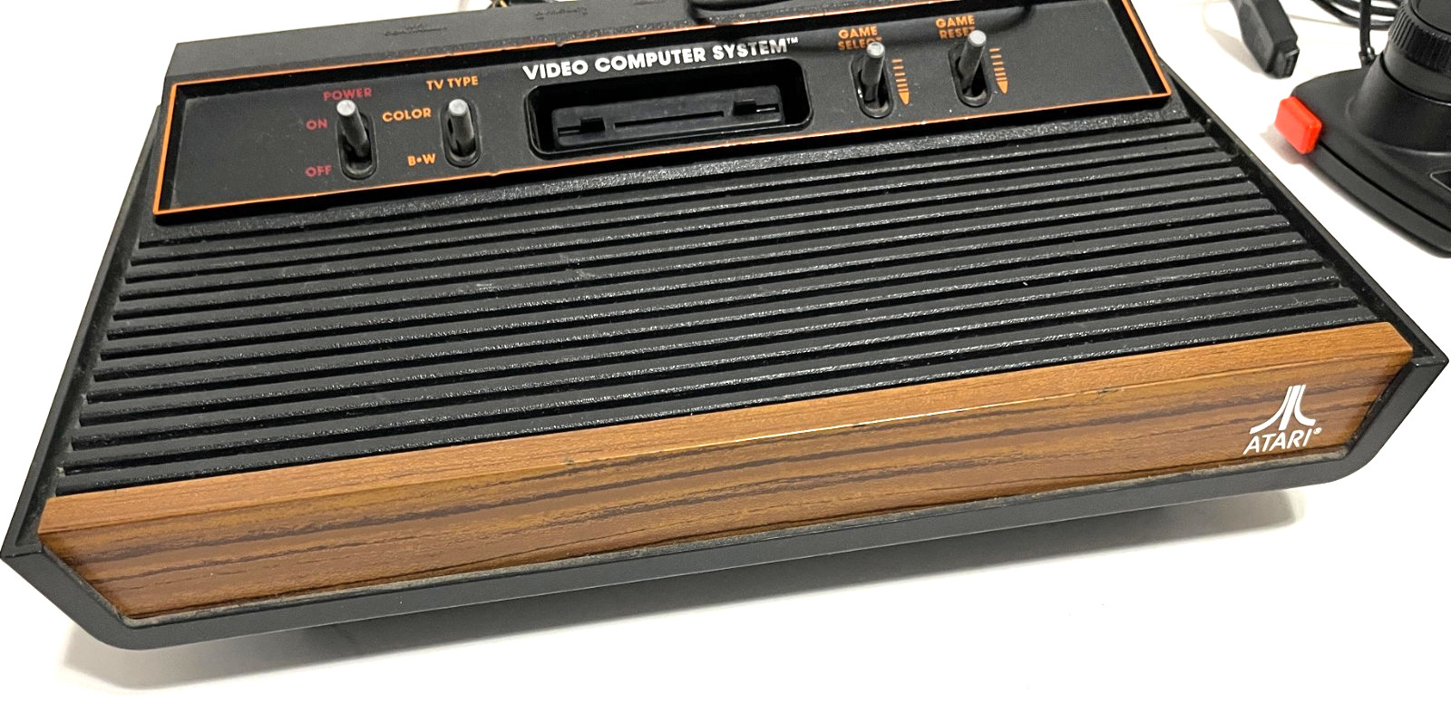 ATARI CX-2600 Console “Bundle” Controllers 32x Games Binders Joysticks UNTESTED