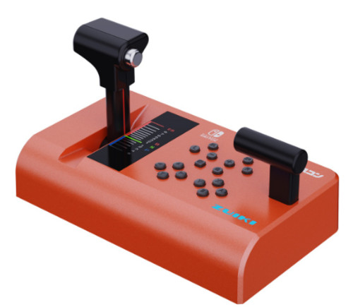 ZUIKI MASCON Controller GO By Train Densha De GO Nintendo Switch Red NEW