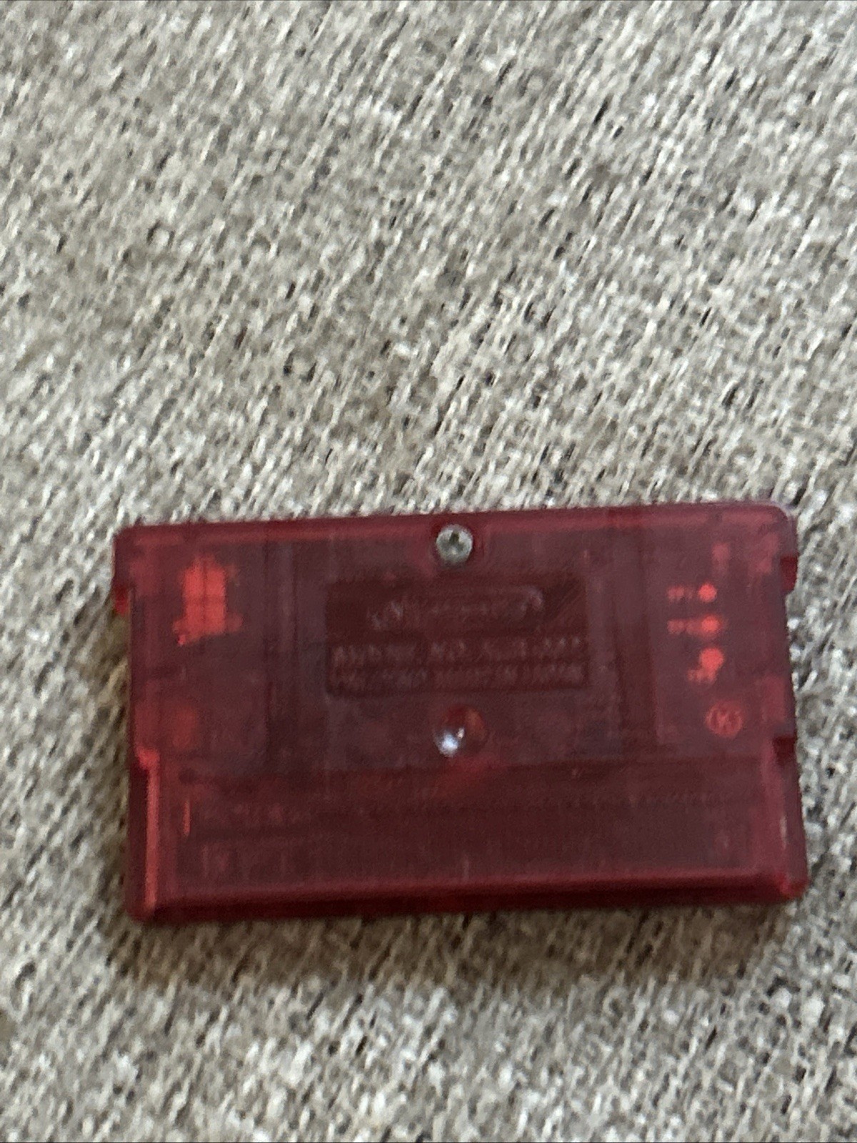 Nintendo Game Boy Advance Handheld System With Pokemon Ruby