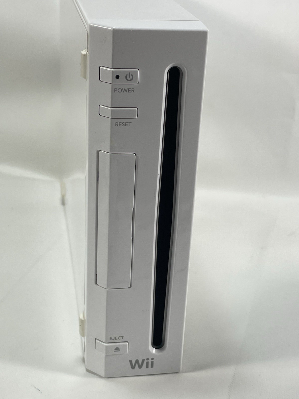 Nintendo Wii Console Bundle RVL-101 Tested Working 1 Remote Cables Stand Sensor