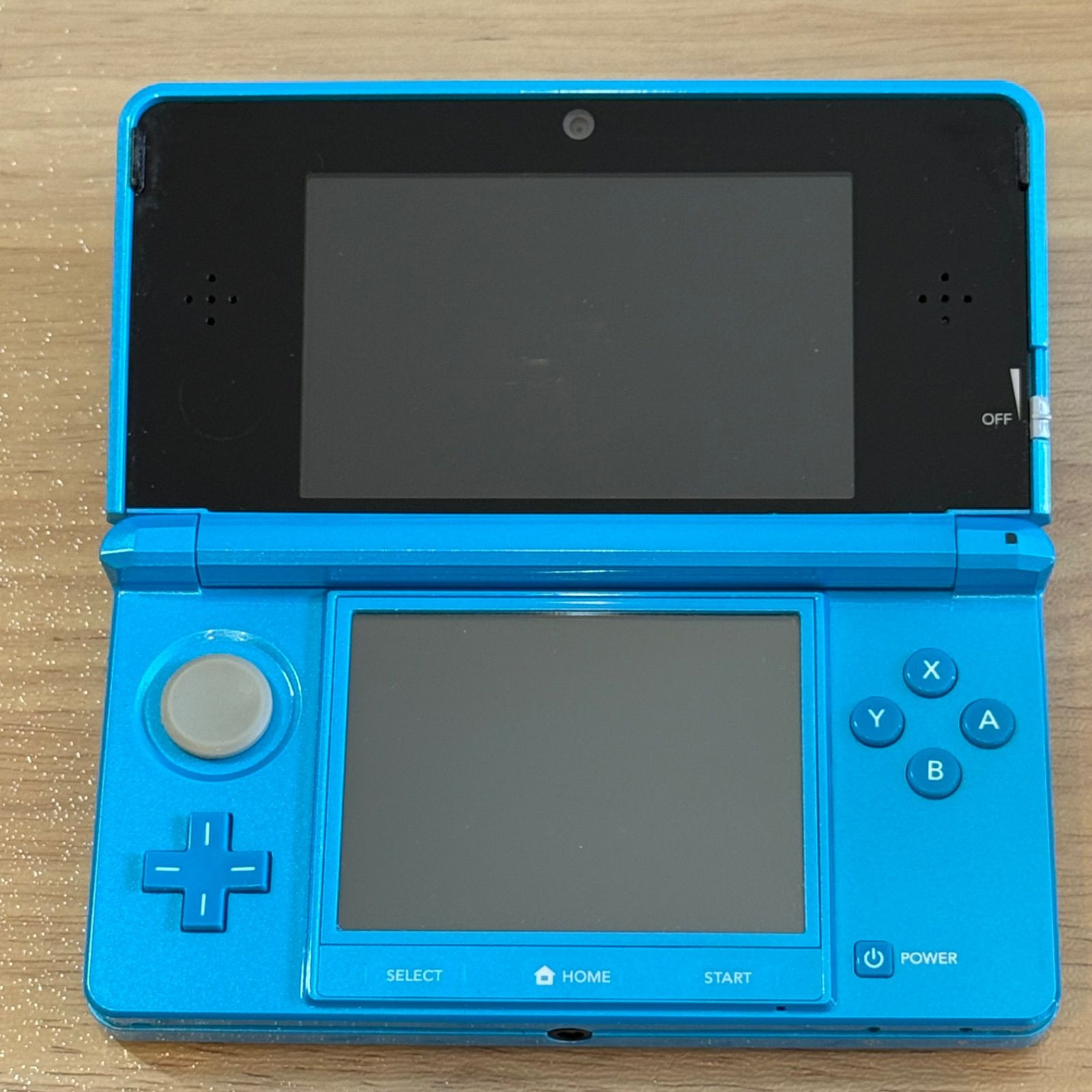 Nintendo 3DS Light Blue Console Stylus Charger Japan Version