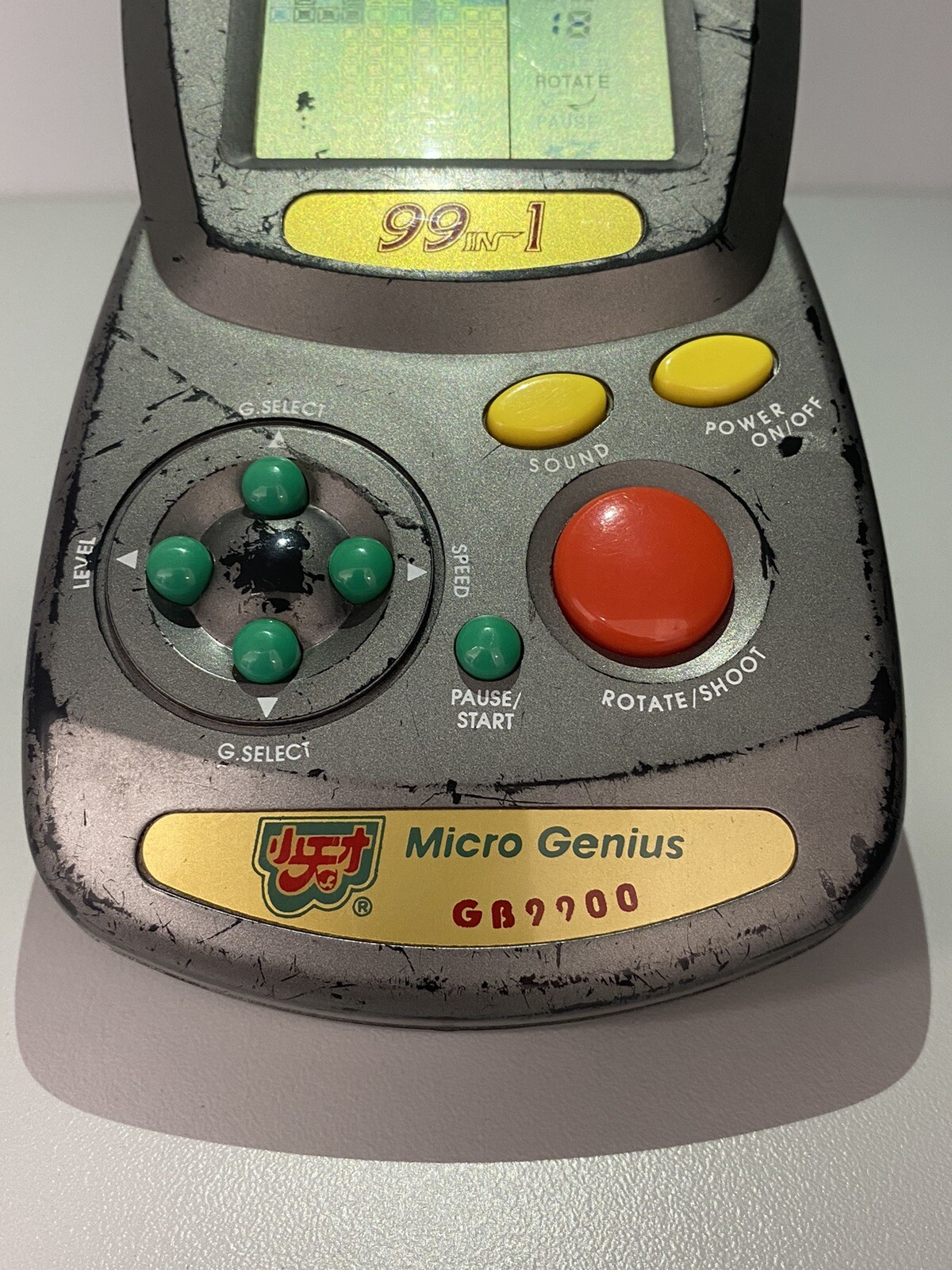 Micro Genius Brick Game 99 In 1 Model GB 9900 Video Game Console