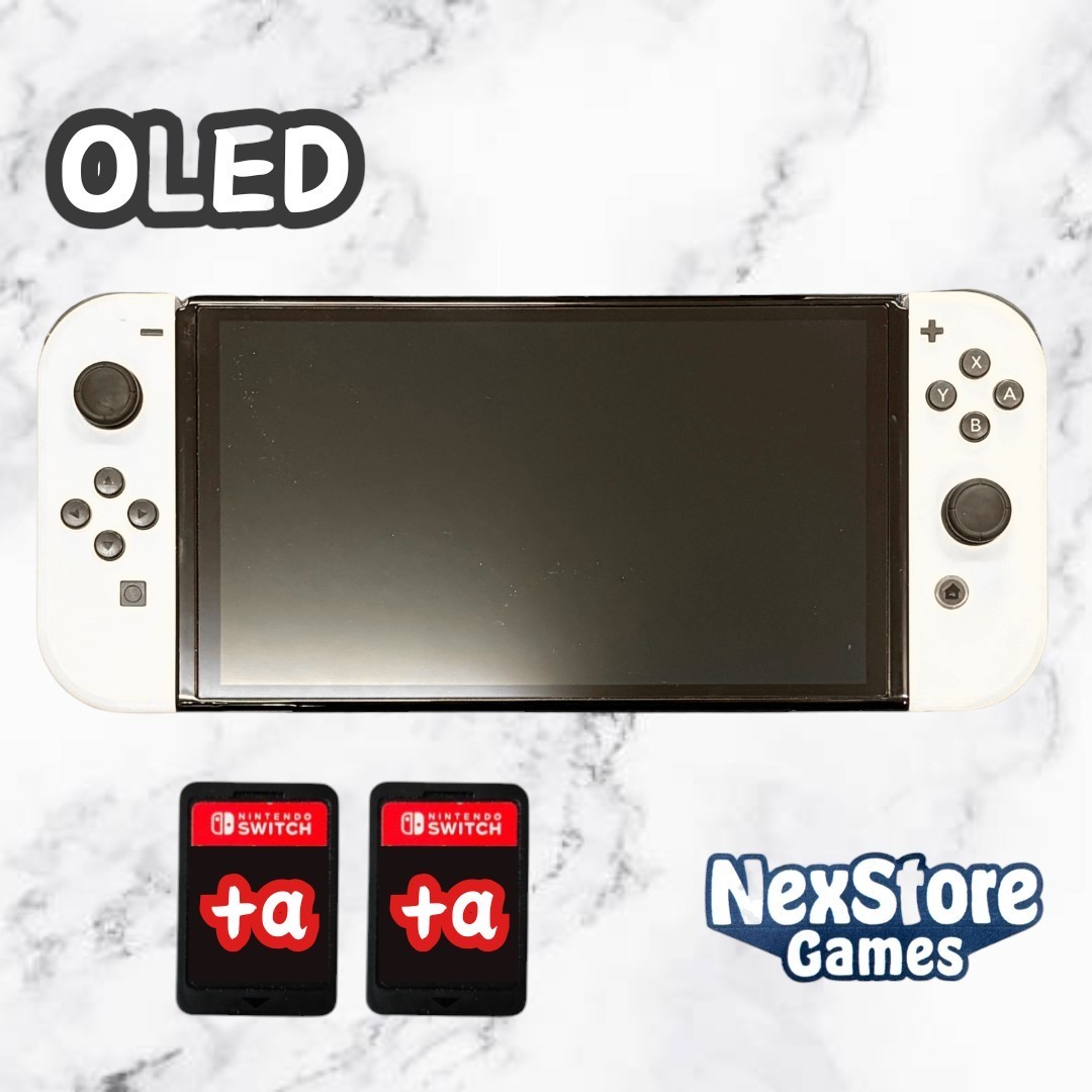 Nintendo Switch Console Tablet OLED HEG-001 Choose Color&accessories Tested Used