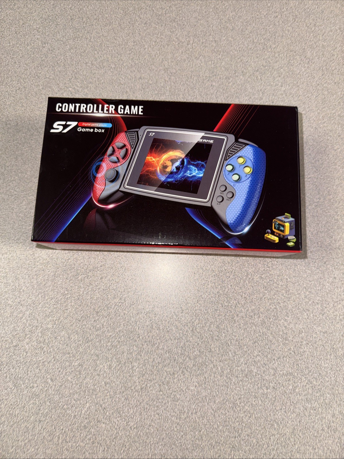 S7 Game Box Handheld Console with Built-In Games 620 Games total-New