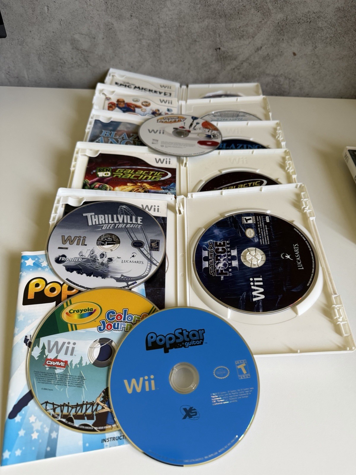 Nintendo Wii White RVL-001 Console Bundle – Tested & Working