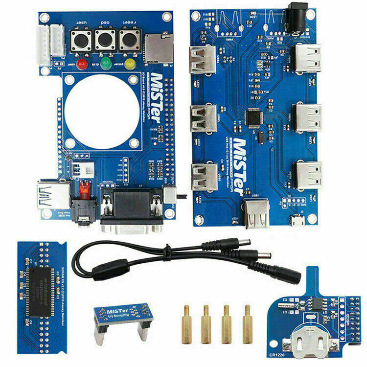 for Terasic DE10-Nano Manual Welding USB HUB Extender Board Mister FPGA IO Board