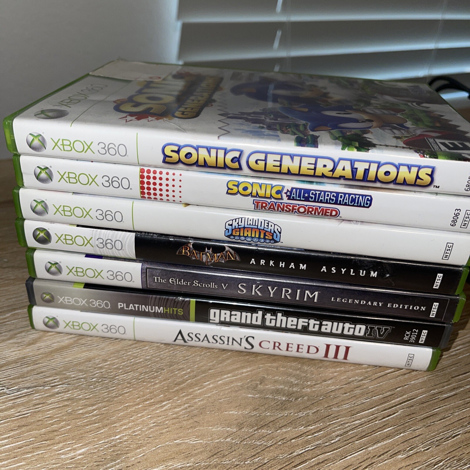 Xbox 360 Transformer Edition System Bundle 60GB White Console And Games