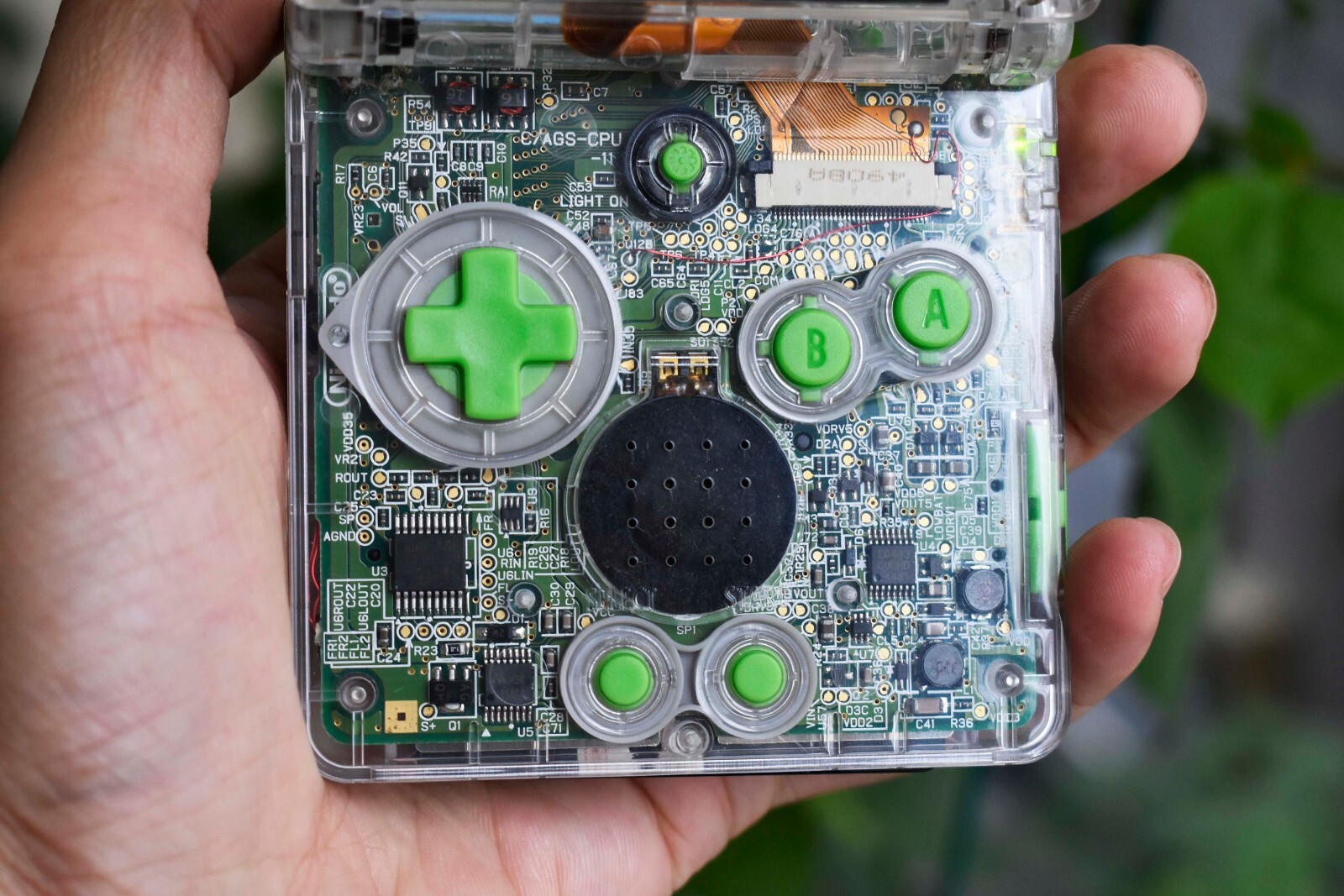 Backlit IPS LCD GBAsp Mod Nintendo Gameboy Advance SP LEDs Lamp Metroid