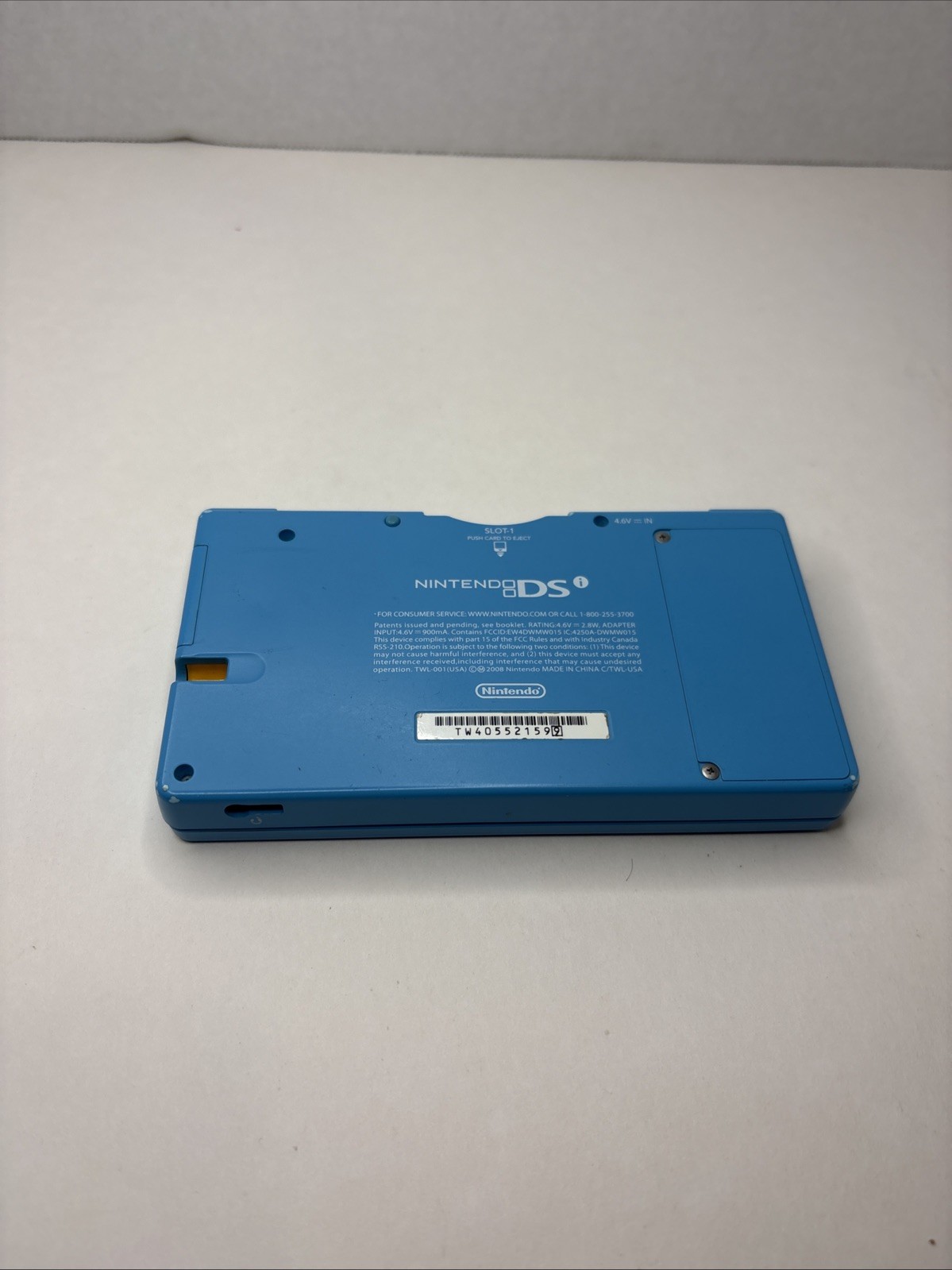 Nintendo DSI Handheld System Aqua Blue! Aftermarket Charger Stylus And Game Lot