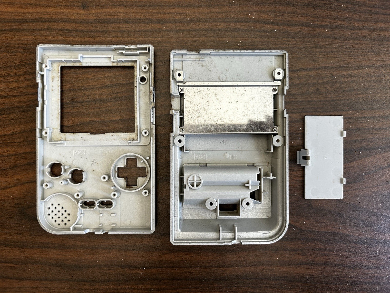 AUTHENTIC silver Nintendo Gameboy pocket used OEM- FAST SHIPPING