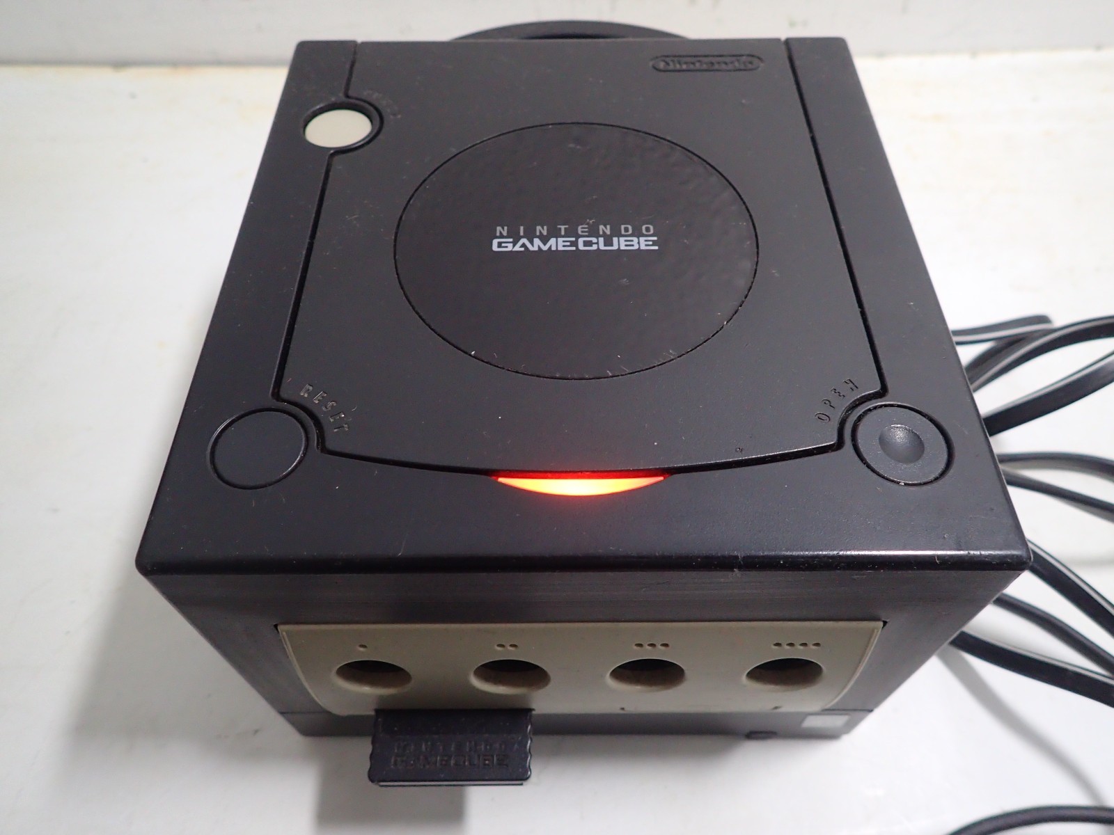 Nintendo GameCube Console Bundle Lot OEM Cables 1 Controller & Memory – Tested