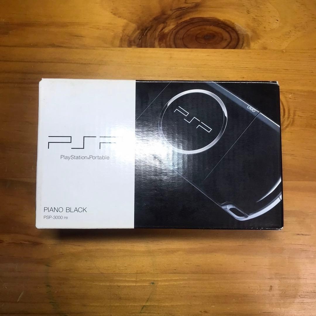 PSP 3000 body, piano black 6291 From Japan