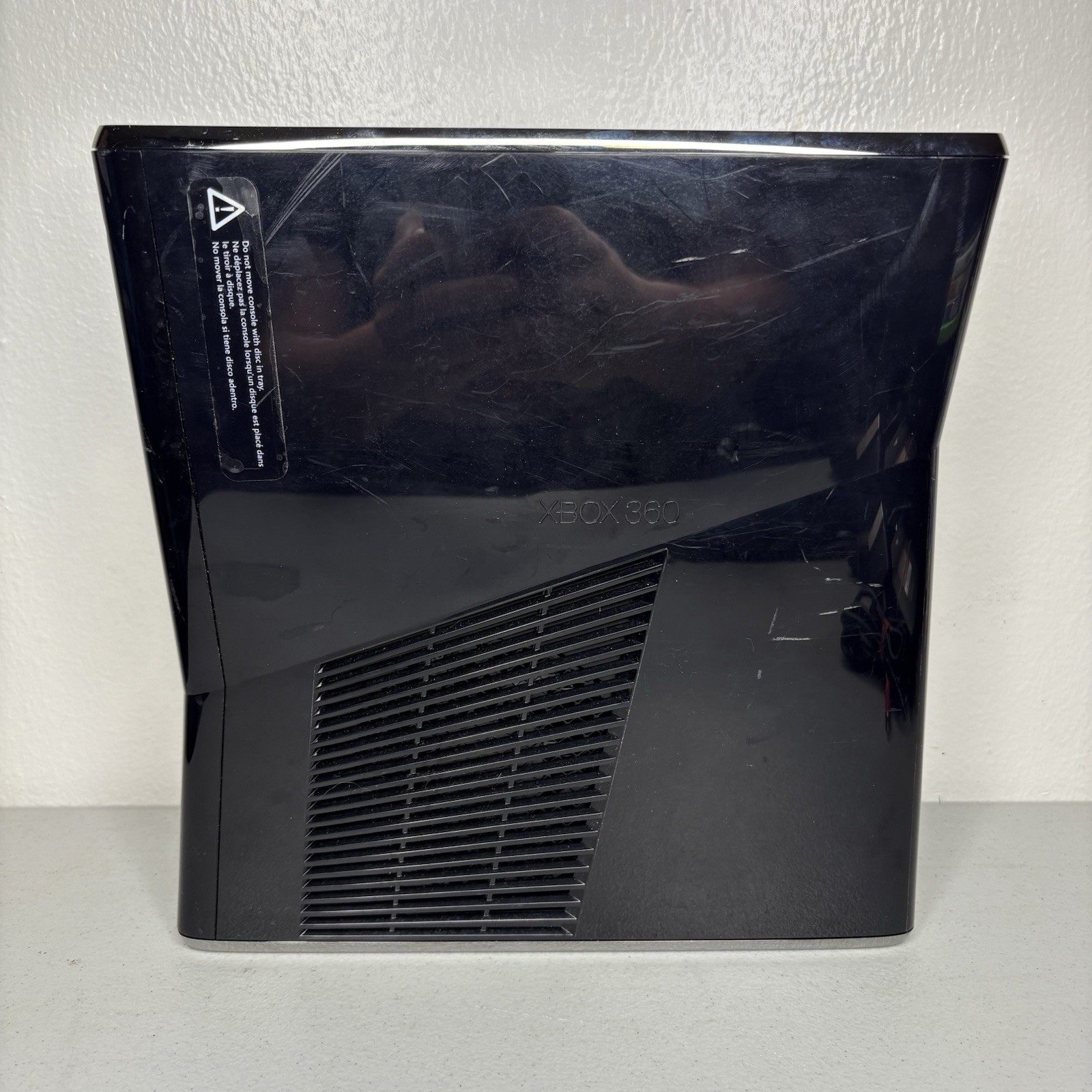 Microsoft XBox 360 S Model 1439 Console w/ Cords & 5 Games Bundle Kinect 1414