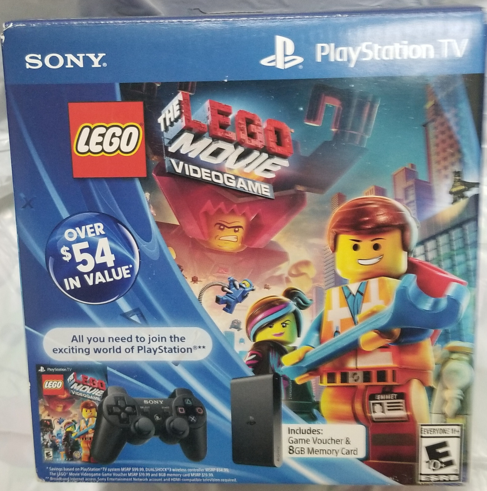 BRAND NEW SEALED UNOPENED Sony PlayStation TV PSTV PS3 Controller Lego Game