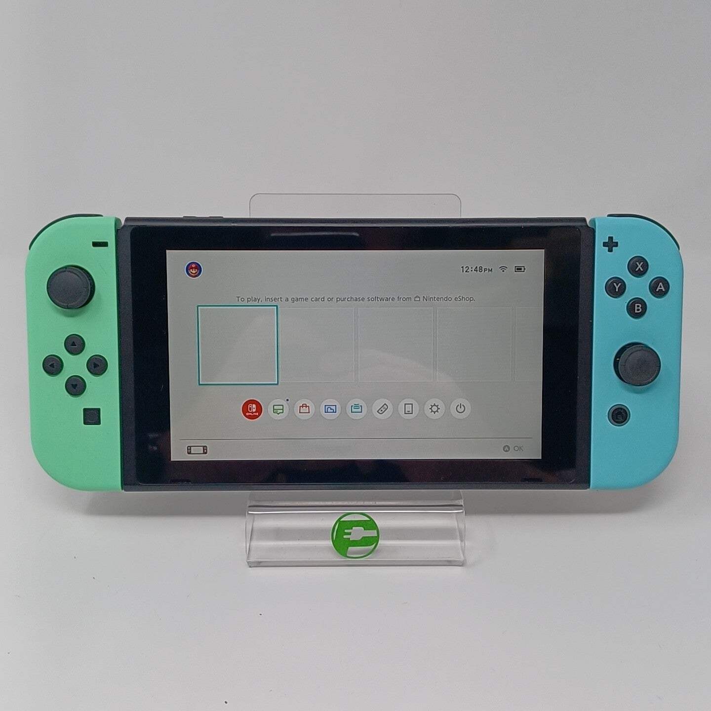 Nintendo Switch v2 Console HAC-001(-01) Animal Crossing Missing Kickstand