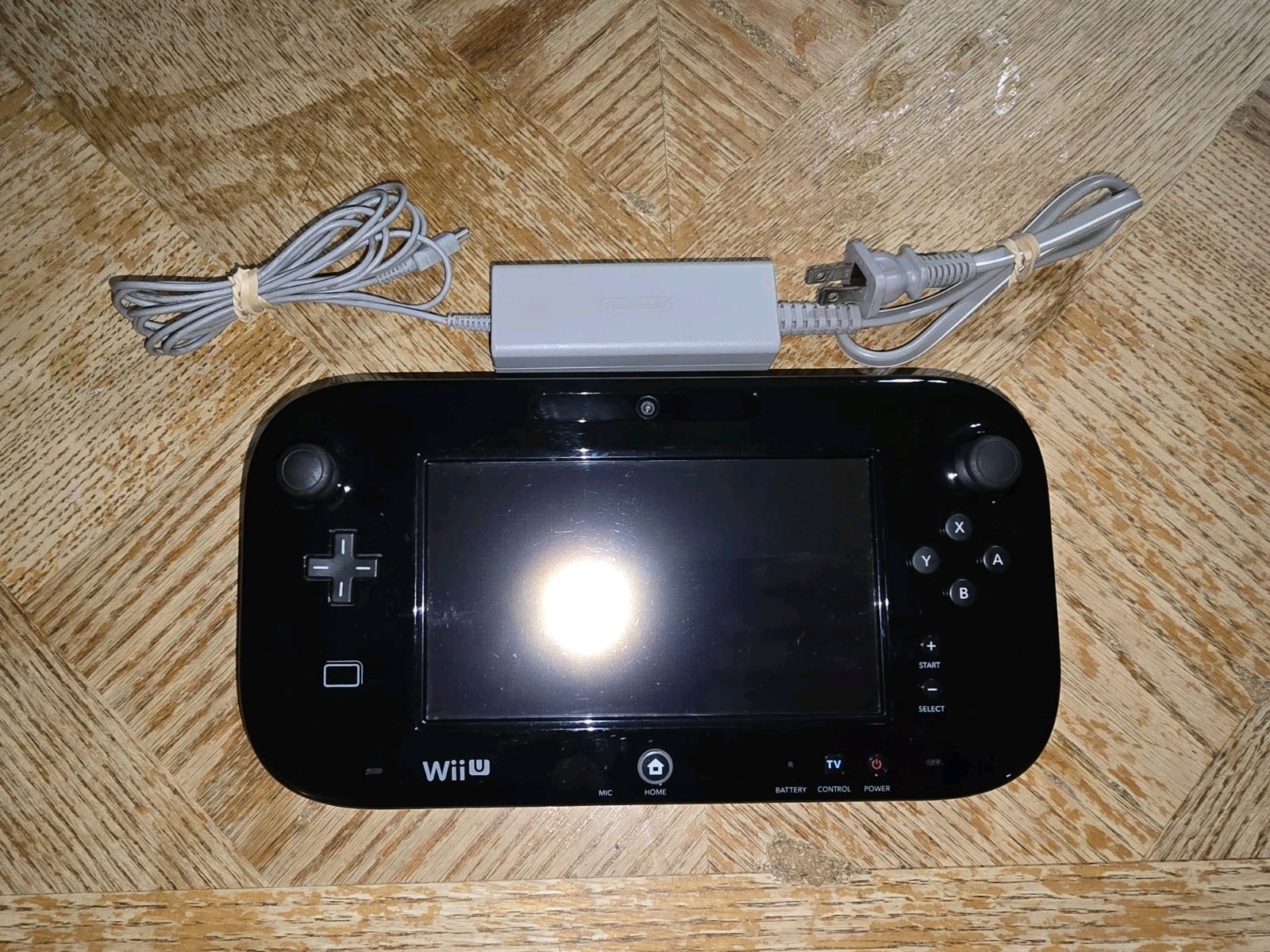 Nintendo Wii U Gamepad Only OEM WUP-010 Black W/ Charger – TESTED