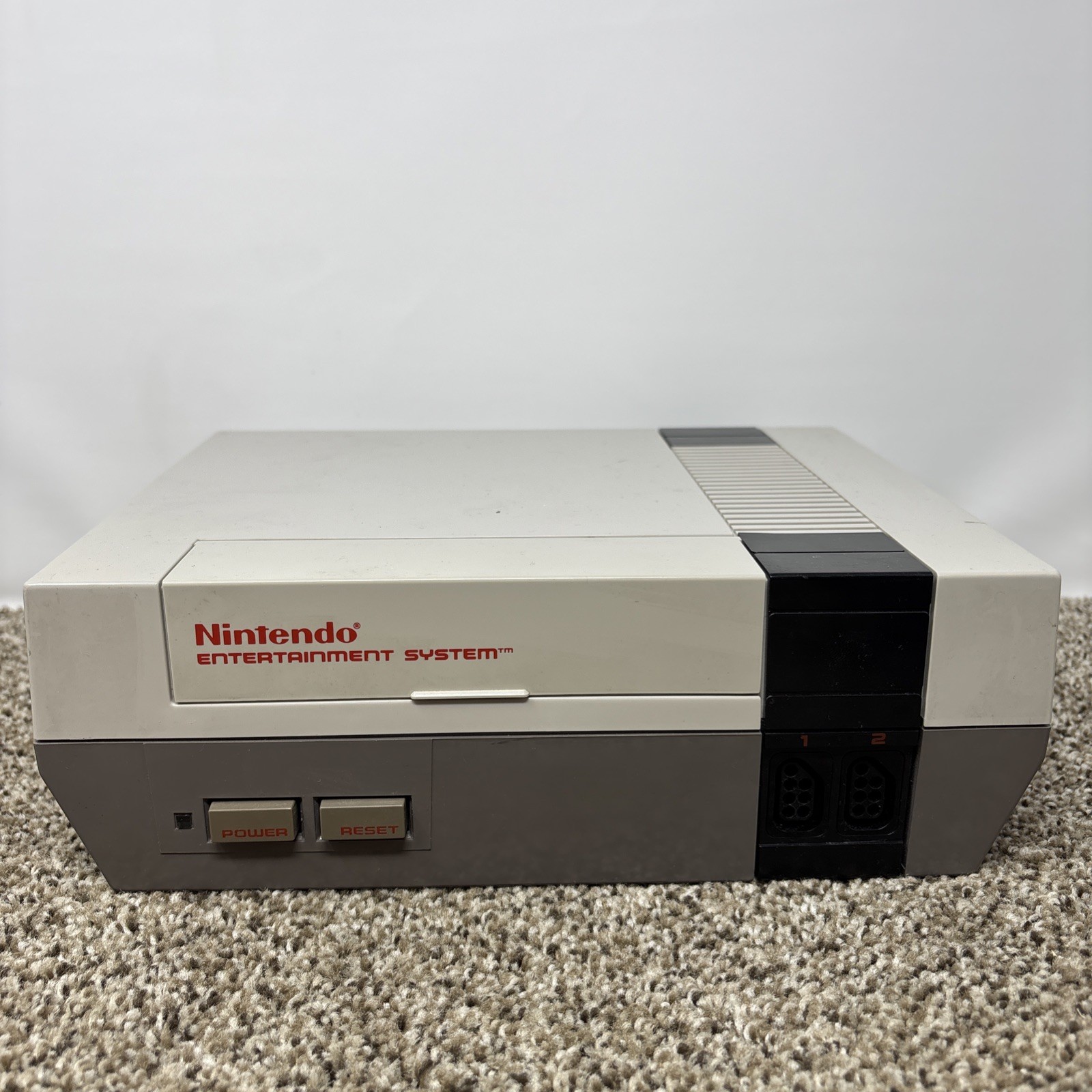 1985 Original NES Nintendo System Console + New 72 Pin Authentic Tested Bundle