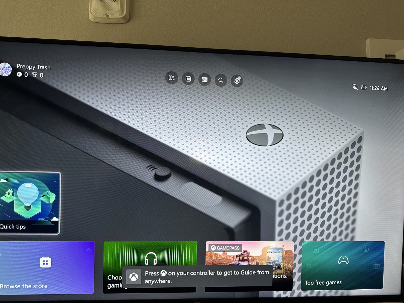 Xbox One Series S 500GB W/Cables & 3 NBA games OS version: 10.0.26100.4026