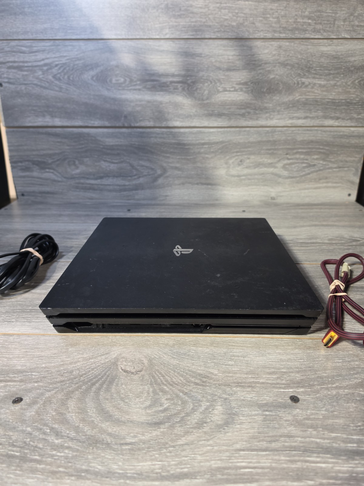 Sony PlayStation 4 Pro 1TB Black PS4 Console & Cables – CUH-7015B – Tested