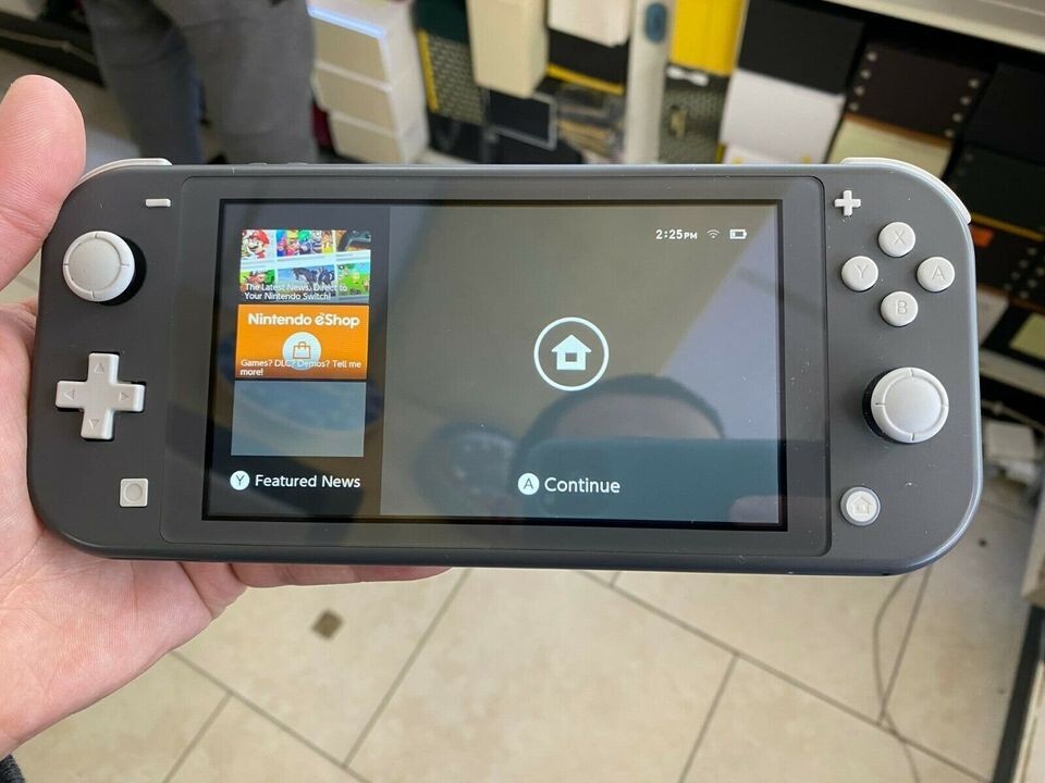 Nintendo Switch Lite Gray Handheld System
