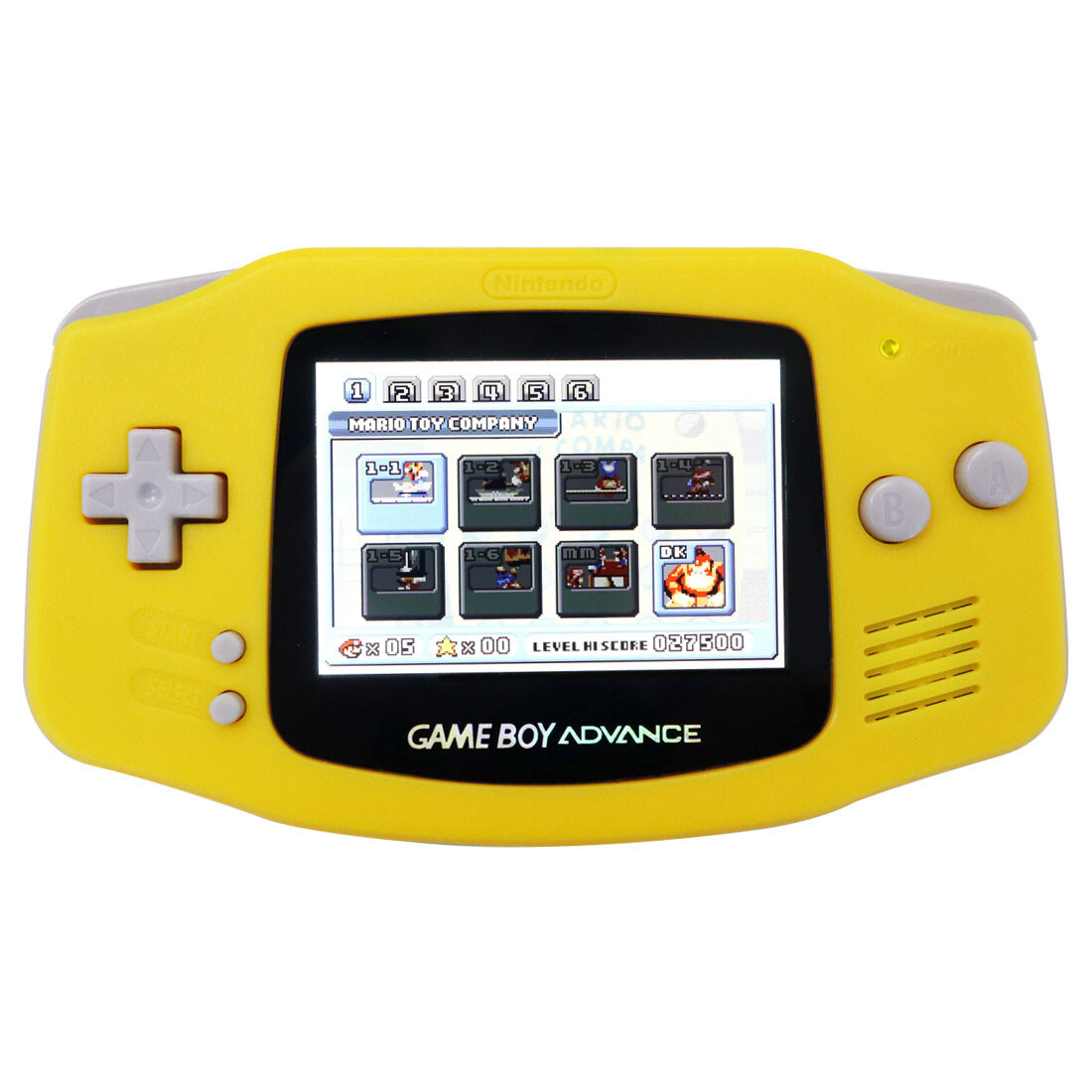 V5 Rechargeable IPS 15 Levels Brightness Backlight Mod Game Boy Advance Console
