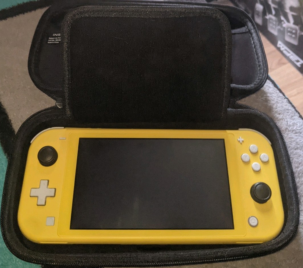 Nintendo Switch Lite 128GB SD Card Case Protector Gilikit HallAffect Thumbsticks