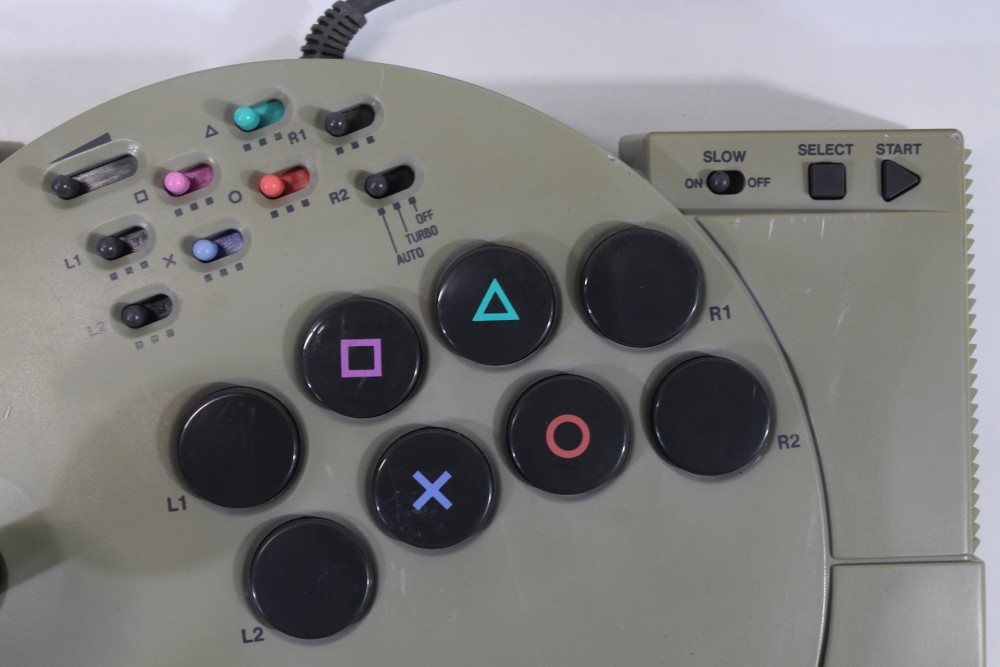 ASCII Fighter Stick V Arcade Joystick Controller ASC-0501J PlayStation 533