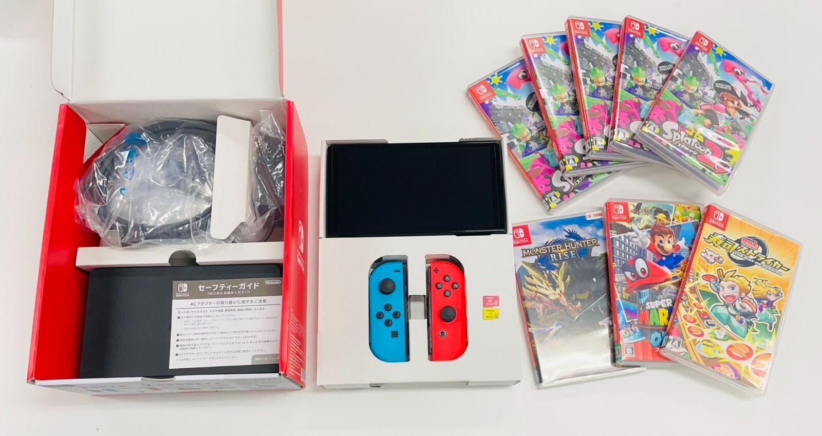 Nintendo Switch Model HEG-001 Organic OLED Model Console 64GB Japan O-1