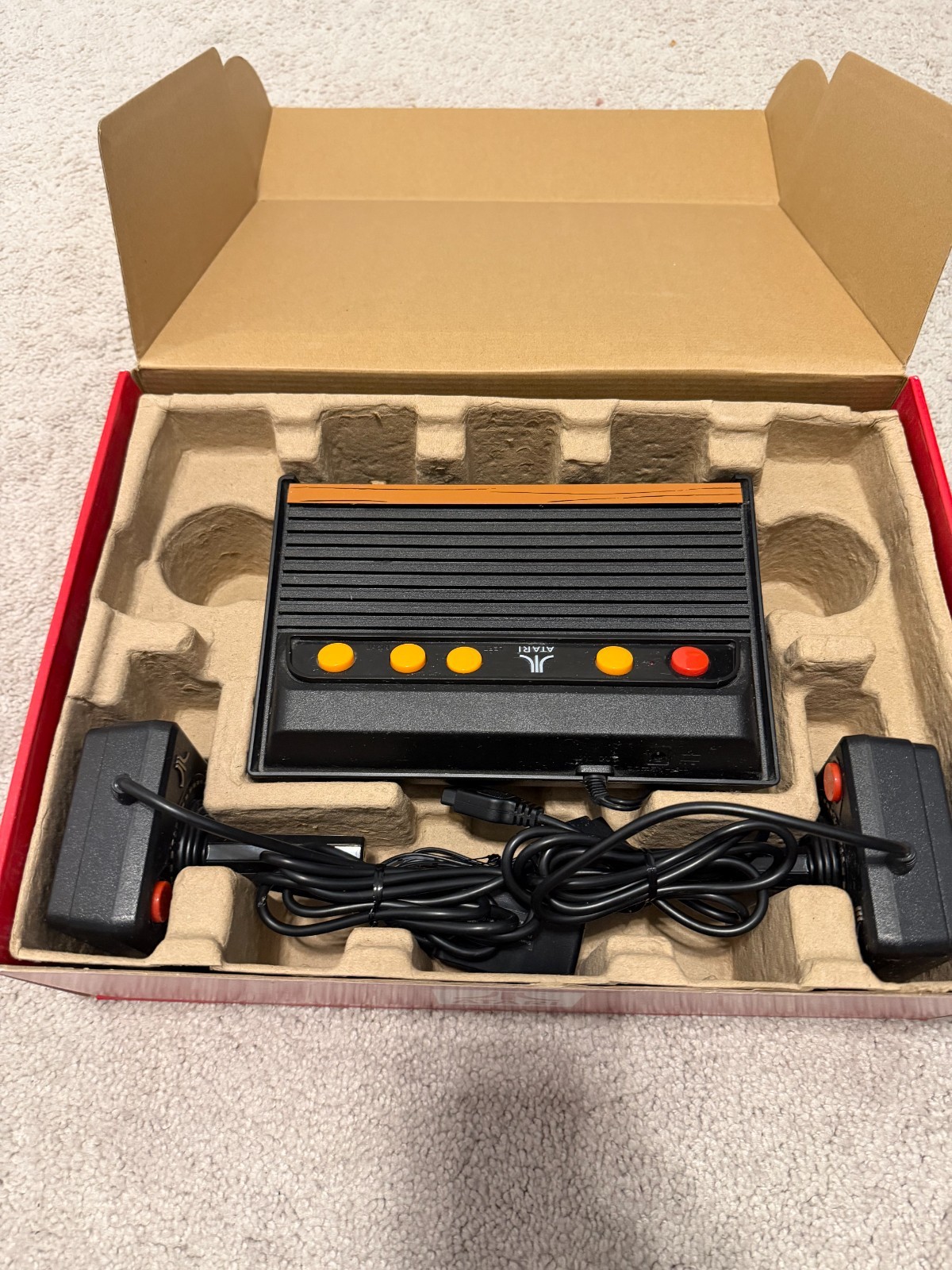 Atari Flashback 8 40th Anniversary w/ 105 Built In Games w/ 2 controls OPEN BOX