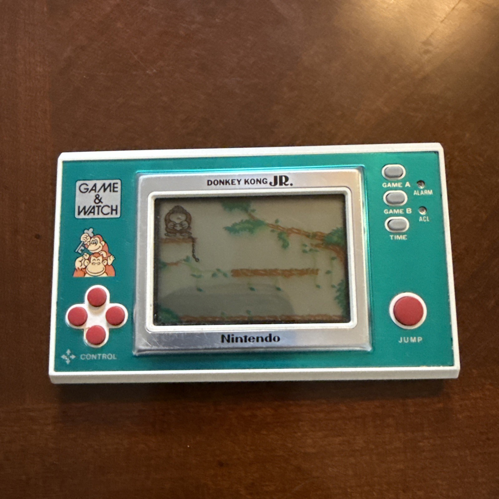 Nintendo Game & Watch Donkey Kong Jr. DJ-101 Green New Batteries