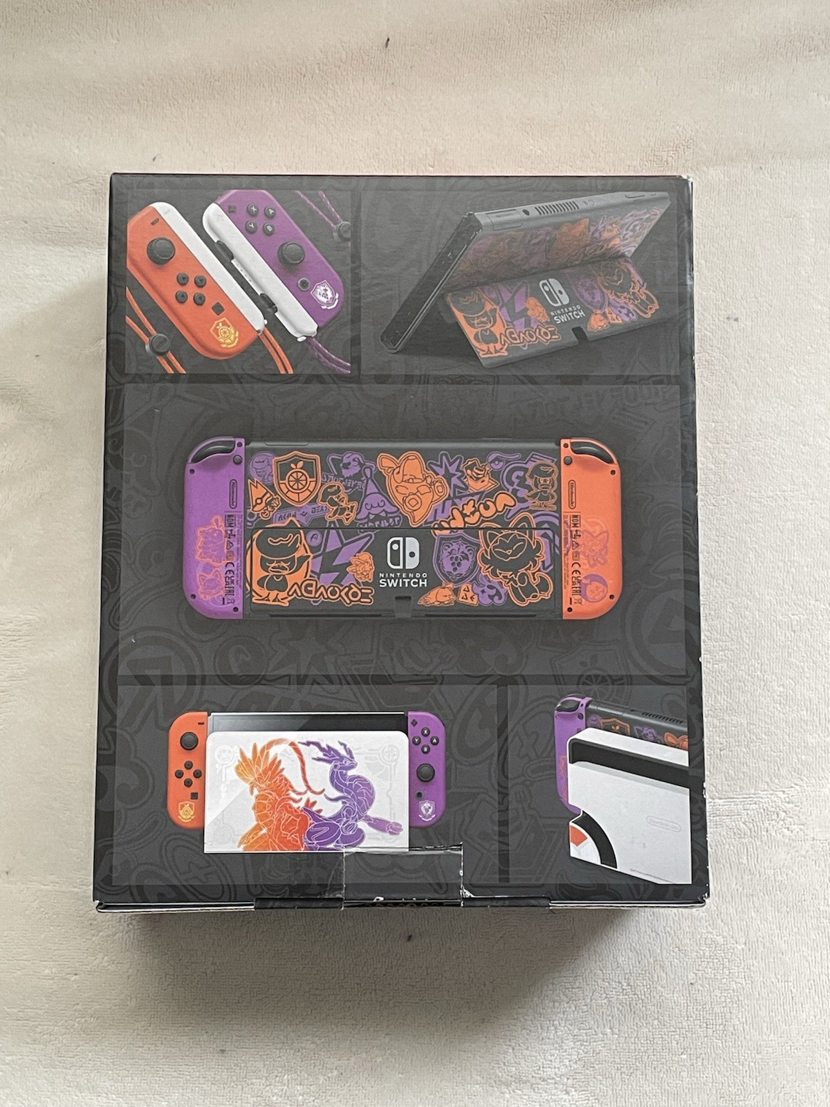 Nintendo Switch (OLED Model) PokémonScarlet&Violet Edition-64 GB W/ScreenProtect