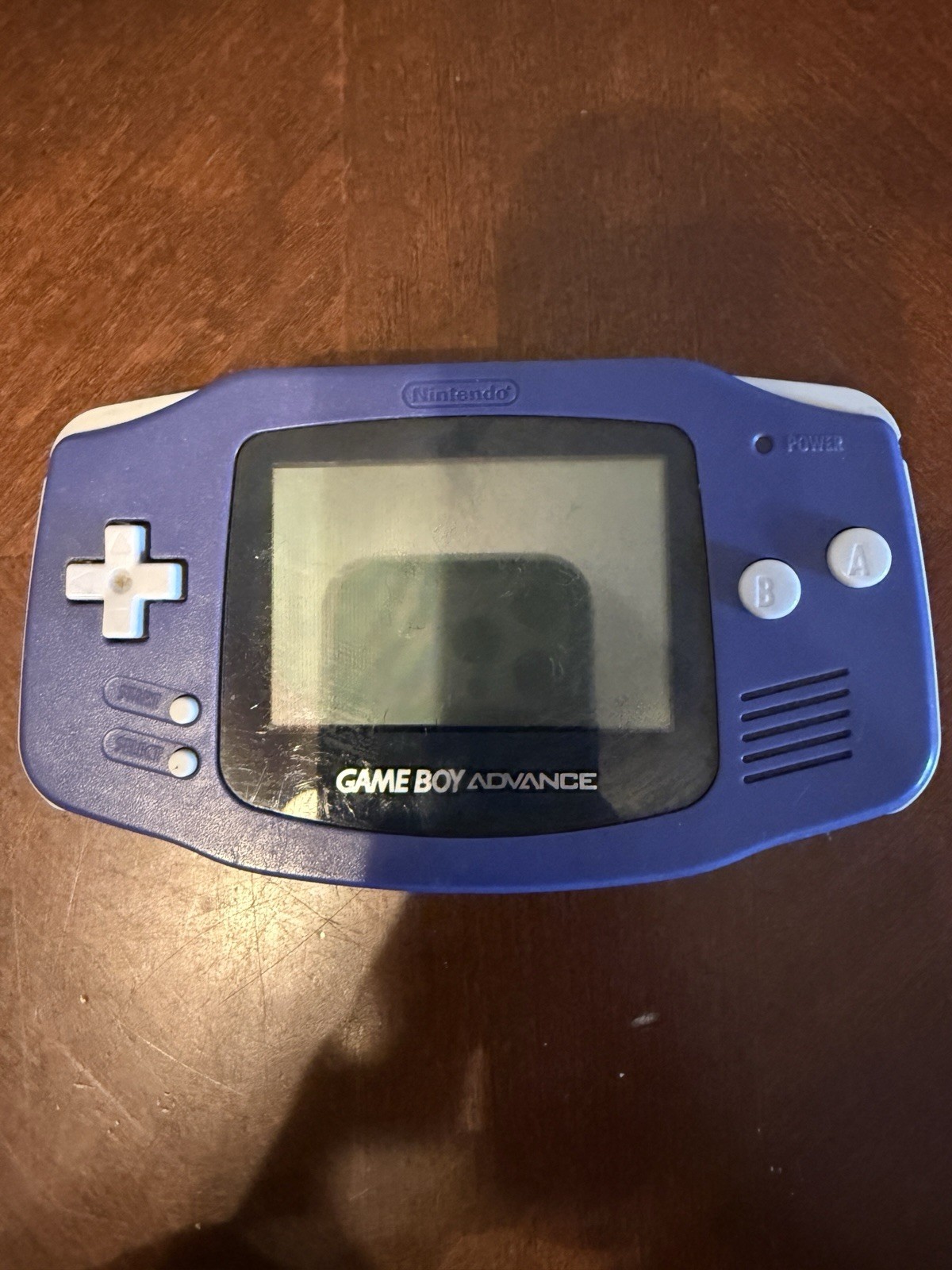 Nintendo Game Boy Advance Indigo Console Tested Working AGB-001