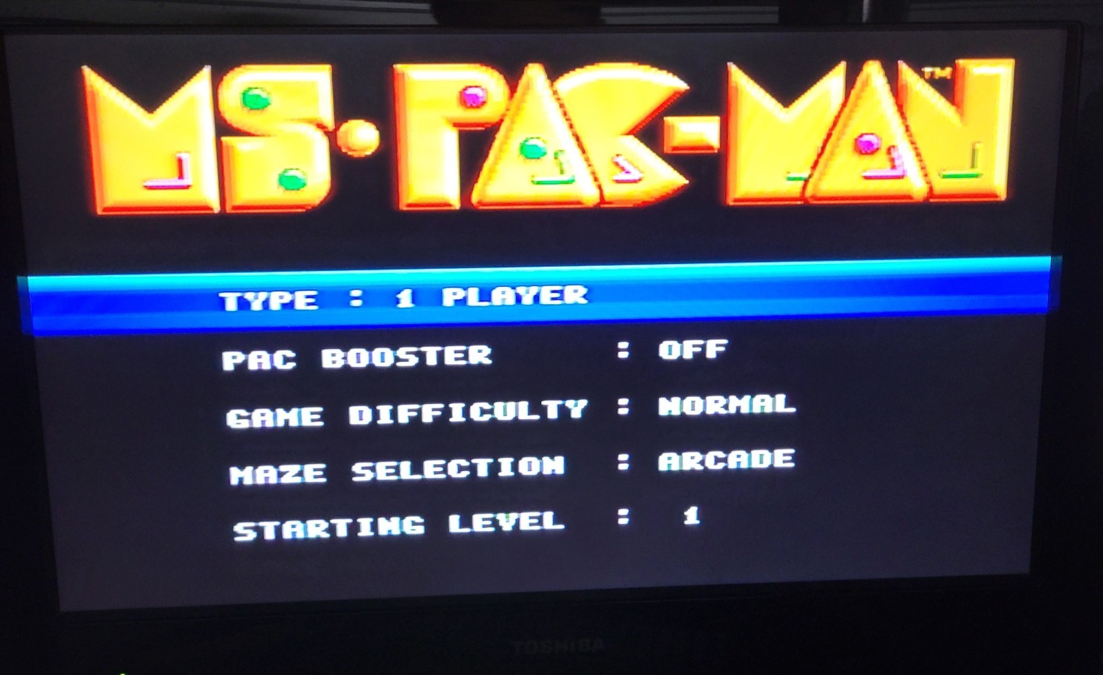 Sega Genesis Model 1 Console Bundle with Sonic Ms Pacman Tested