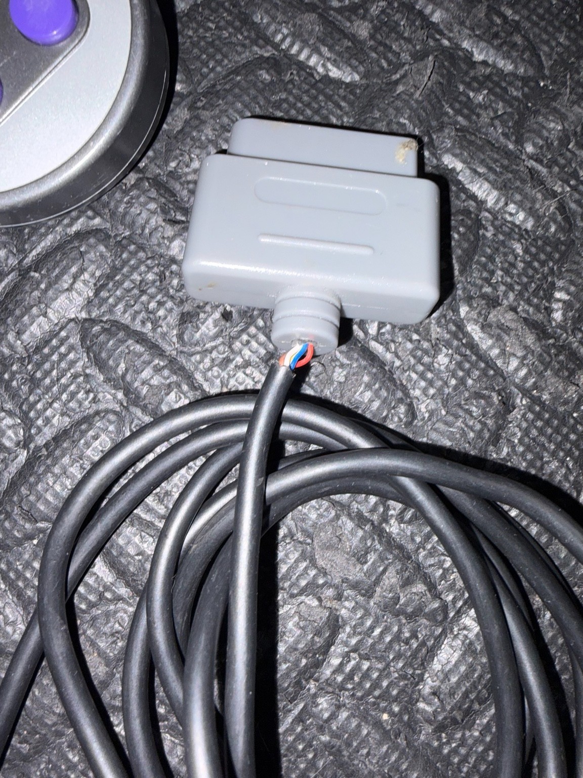 FC Twin NES SNES Clone Console Bundle 2 Controllers AV Cable Parts Repair