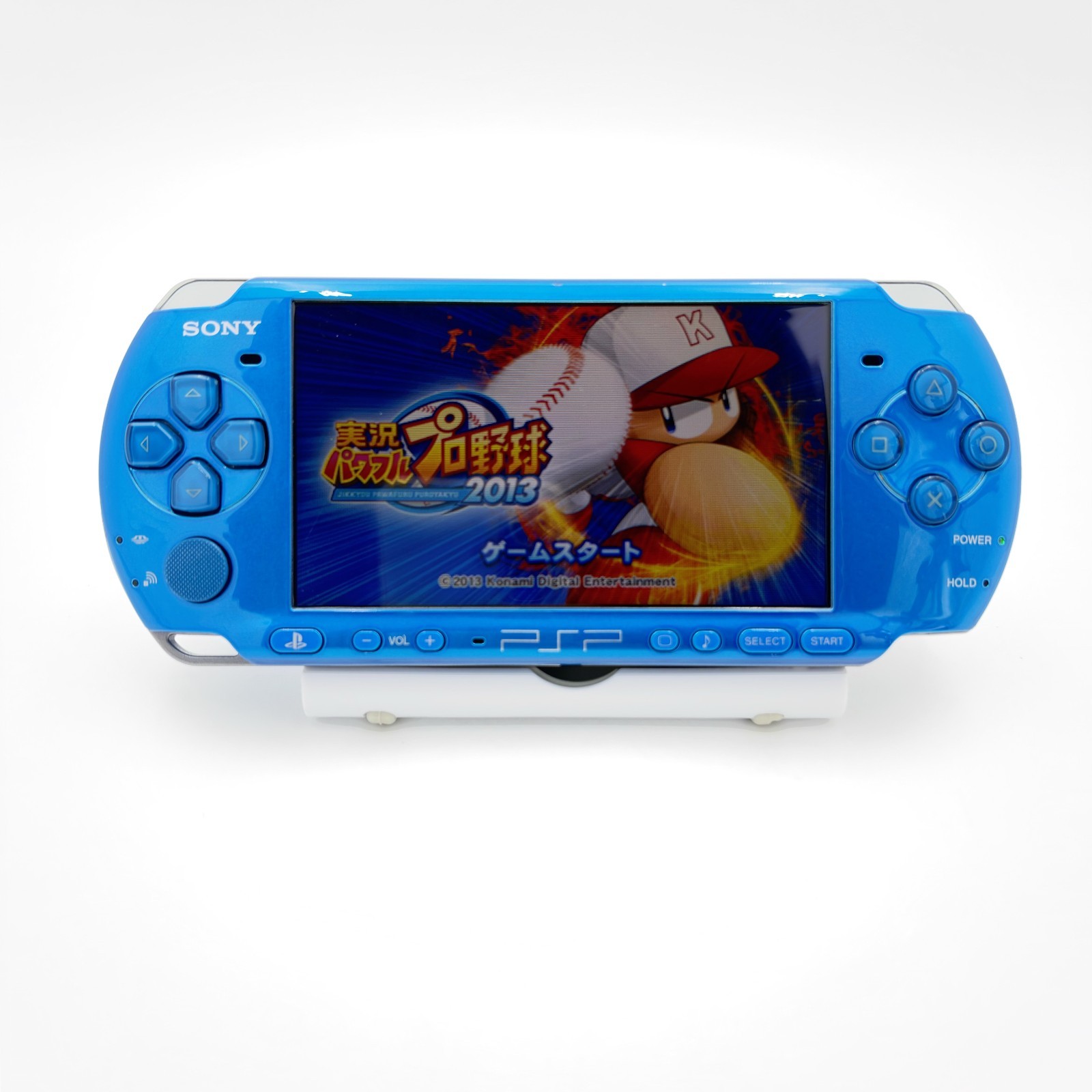 PSP 3000 Vibrant Blue Console Tested Working Sony PSP Japan READ DESC