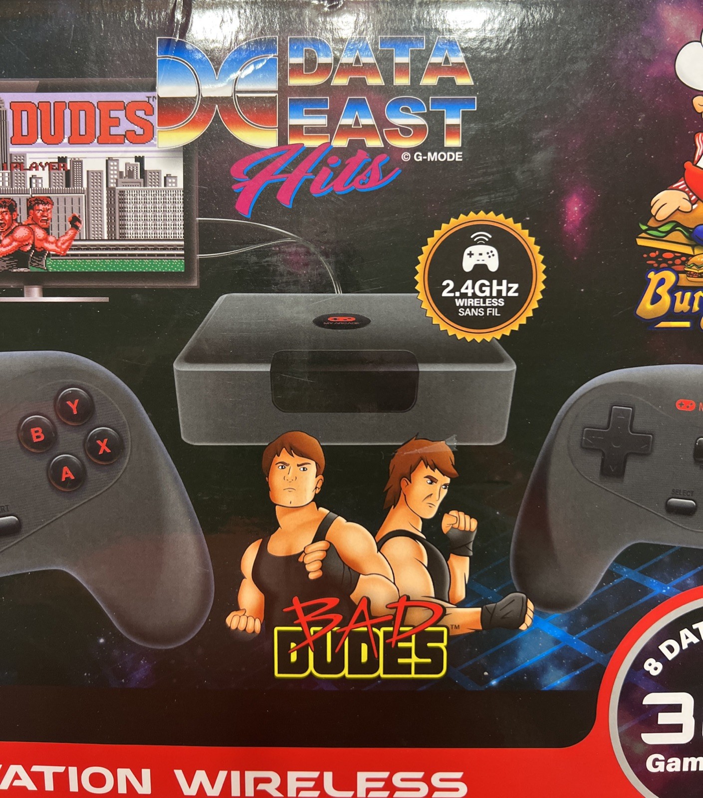 MY ARCADE GameStation Wireless Plug & Play Console 300+ Games w/ Data East Hits