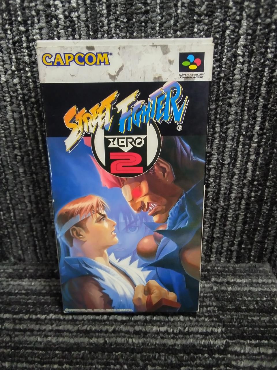 CAPCOM Street Fighter ZERO23 SFC Nintendo Super Famicom Japanese Ver.