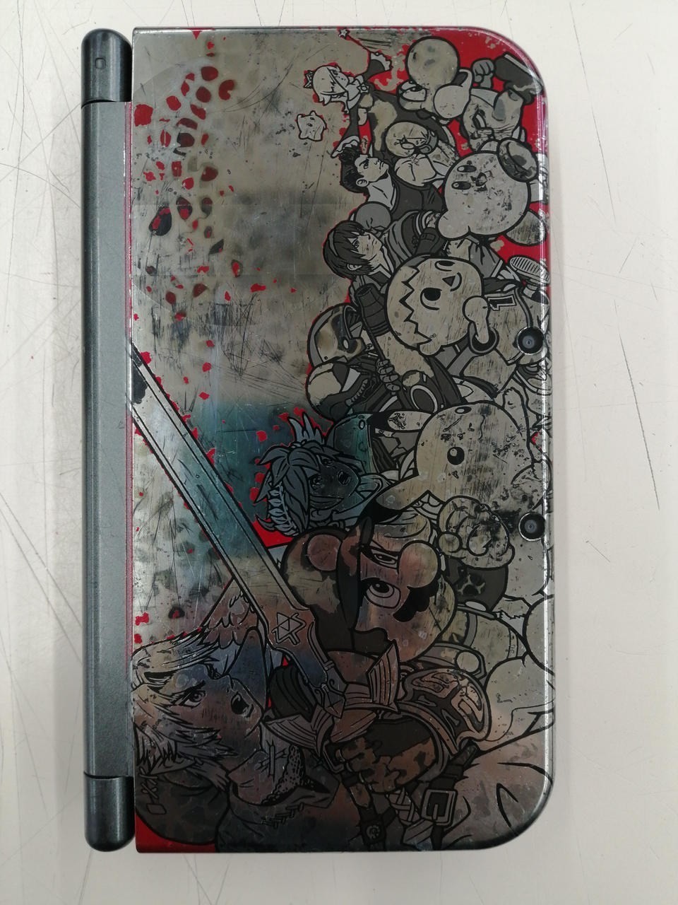 New Nintendo 3DS XL Smash Bros Edition RED-001 Console Japan A1660